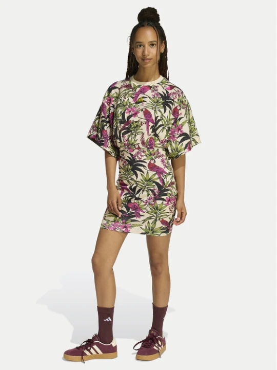 Zdjęcie produktu adidas Sukienka codzienna Farm Rio KD2193 Kolorowy Oversize