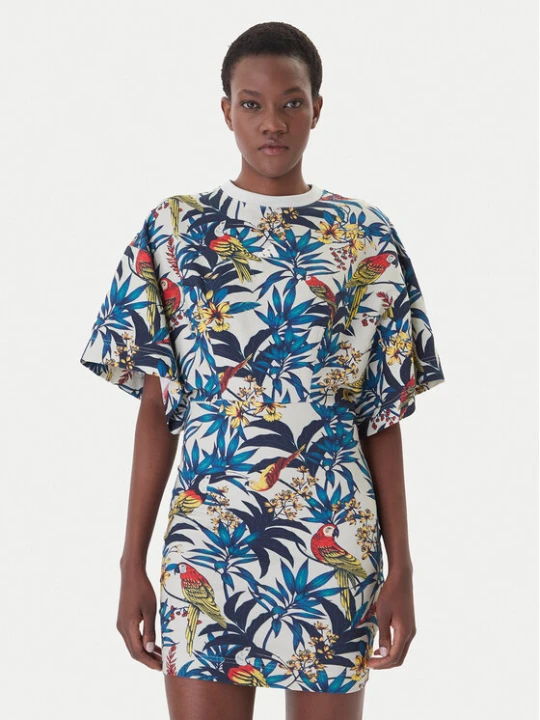 Zdjęcie produktu adidas Sukienka codzienna Farm Rio KD2194 Niebieski Oversize