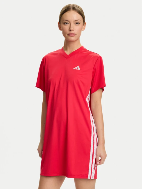 Zdjęcie produktu adidas Sukienka codzienna Sport Craft Shift JZ8131 Czerwony Loose Fit