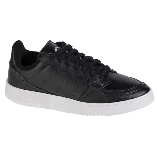 Zdjęcie produktu adidas Supercourt J EE7727, Dla chłopca, Czarne, buty sneakers, skóra licowa, rozmiar: 36 adidas Originals