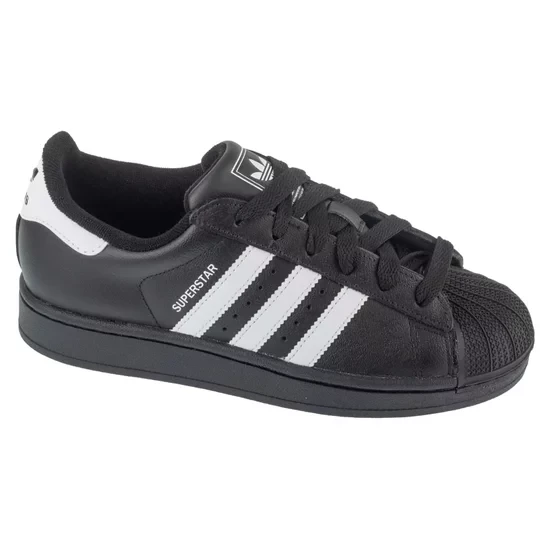 Zdjęcie produktu adidas Superstar II J JH9977, Dla chłopca, Czarne, buty sneakers, skóra licowa, rozmiar: 36 adidas Originals