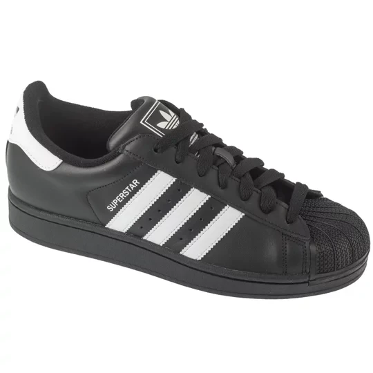 Zdjęcie produktu adidas Superstar II JI0079, Unisex, Czarne, buty sneakers, skóra licowa, rozmiar: 36 adidas Originals