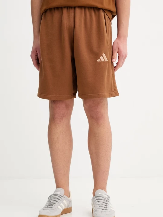 Zdjęcie produktu adidas szorty bawełniane brązowy