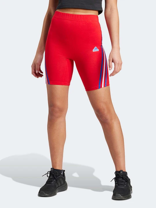 Zdjęcie produktu adidas Szorty "Biker" w kolorze czerwonym rozmiar: XS