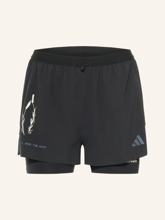 Zdjęcie produktu Adidas Szorty Do Biegania 2 W 1 schwarz CZARNY