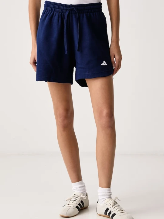 Zdjęcie produktu adidas szorty dresowe damskie z bawełną Essentials granatowy