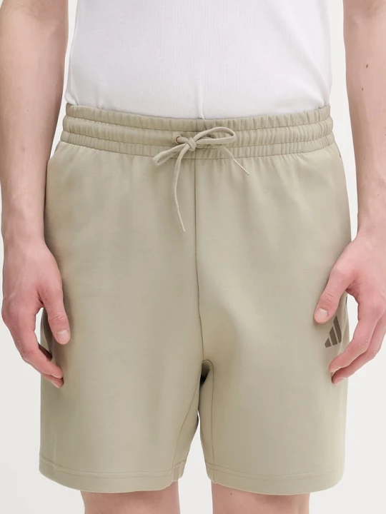 Zdjęcie produktu adidas szorty dresowe męskie z bawełną zielony