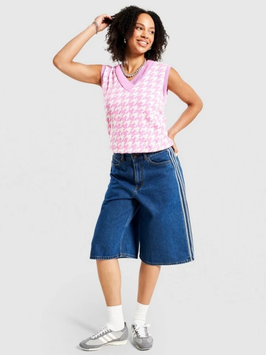 Zdjęcie produktu adidas Szorty Firebird Denim Jorts niebieski