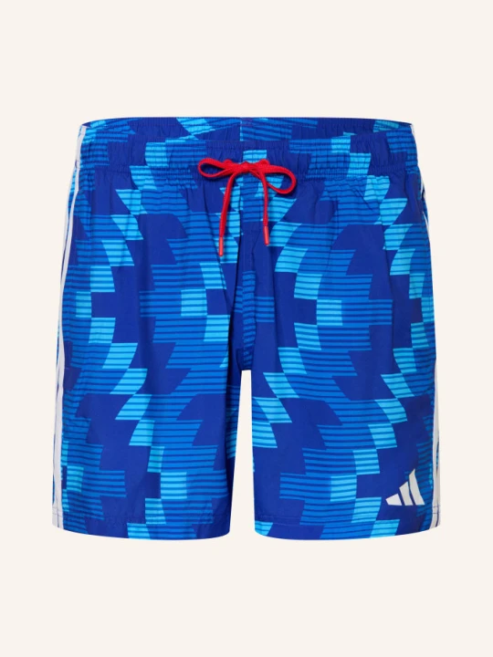 Zdjęcie produktu Adidas Szorty Kąpielowe Z Nadrukiem Inspirowanym Piłką Nożną, 5 Cali blau