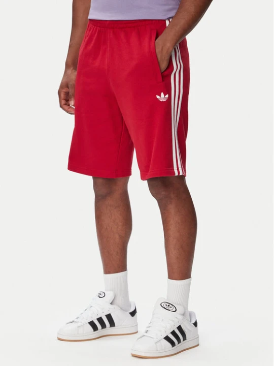 Zdjęcie produktu adidas Szorty sportowe 3-Stripes Shorts KE1692 Czerwony Regular Fit