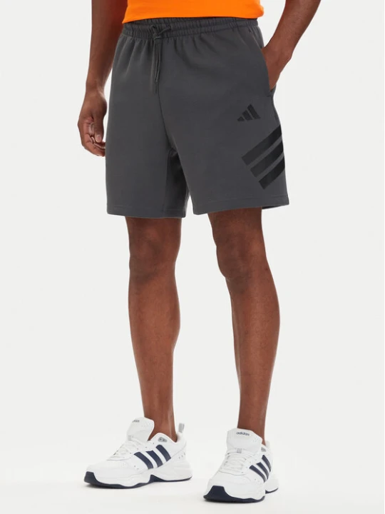 Zdjęcie produktu adidas Szorty sportowe Future Icons 3-Stripes KD5241 Szary Regular Fit