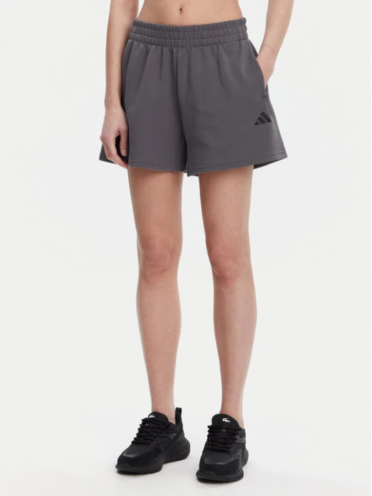 Zdjęcie produktu adidas Szorty sportowe Future Icons Small Logo JE3998 Szary Loose Fit