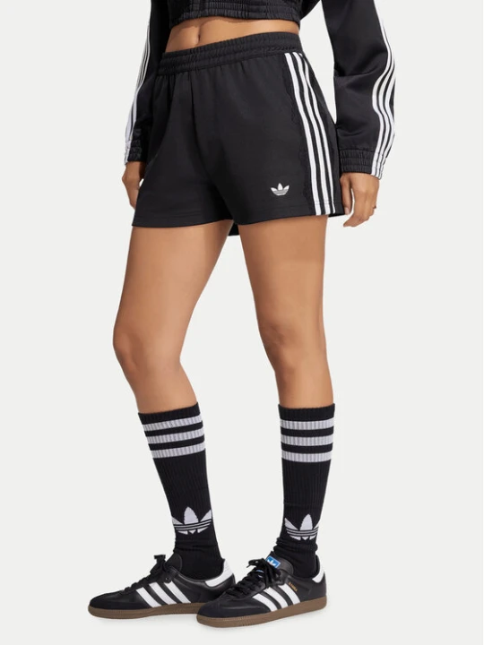 Zdjęcie produktu adidas Szorty sportowe Lace 3 Stripes LG4267 Czarny Regular Fit