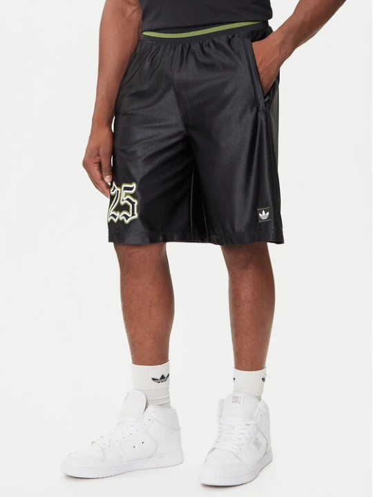 Zdjęcie produktu adidas Szorty sportowe Number Graphic JY2769 Czarny Loose Fit