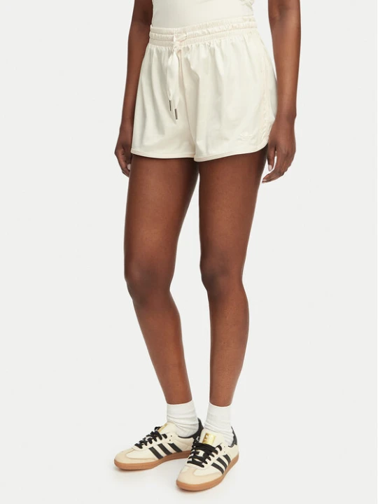 Zdjęcie produktu adidas Szorty sportowe Pearl Jacquard KE3423 Écru Loose Fit Kremowy