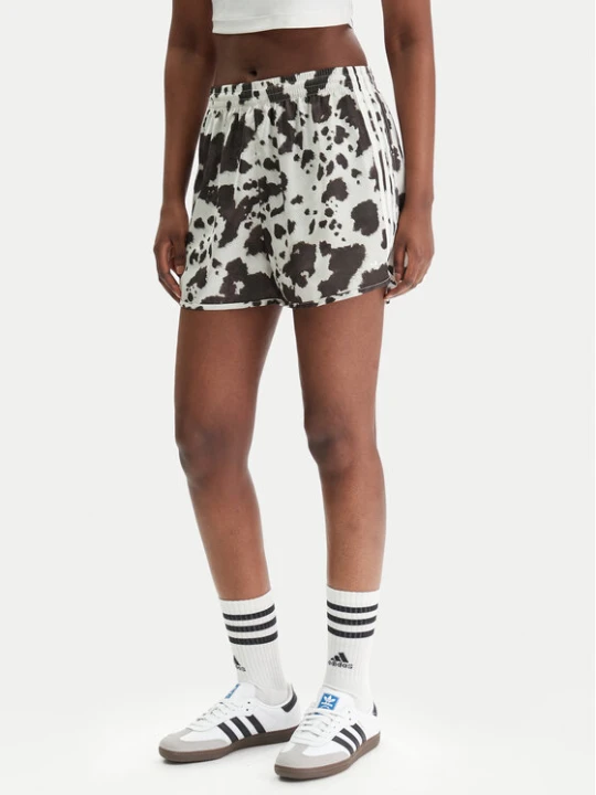 Zdjęcie produktu adidas Szorty sportowe Satin KA2674 Brązowy Loose Fit