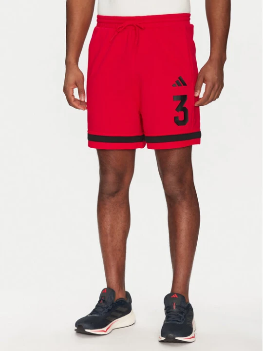 Zdjęcie produktu adidas Szorty sportowe Seasonal Essentials Sport JD8089 Czerwony Regular Fit