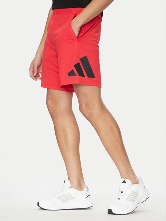 Zdjęcie produktu adidas Szorty sportowe Train Essentials Logo Training JD4879 Czerwony Regular Fit