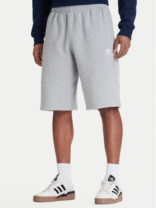 Zdjęcie produktu adidas Szorty sportowe Trefoil Essentials JV6053 Szary Loose Fit