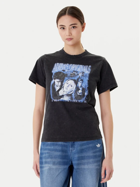 Zdjęcie produktu adidas T-Shirt 20th Century Fox Disney JX1278 Czarny Regular Fit