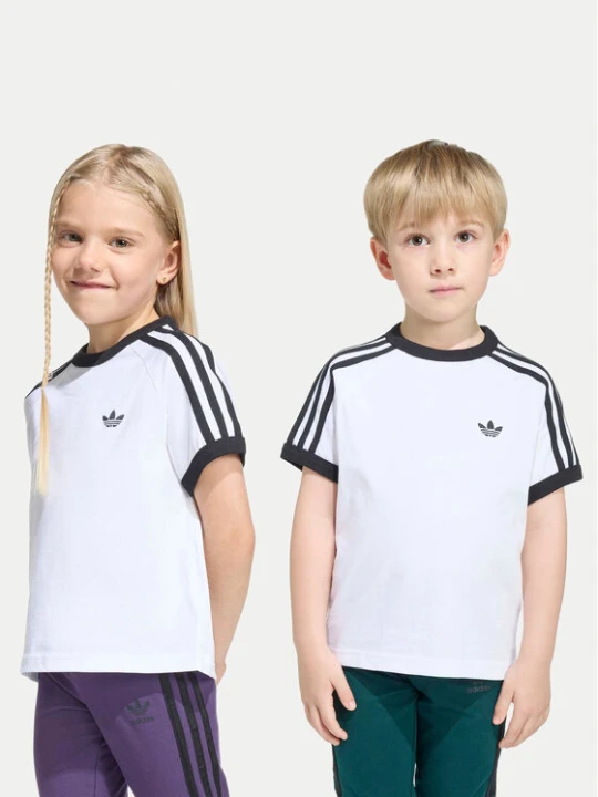 Zdjęcie produktu adidas T-Shirt 3-Stripes KC9507 Biały Loose Fit