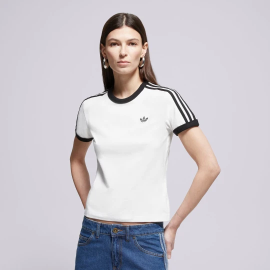 Zdjęcie produktu Adidas T-Shirt 3S Tee Slim biały
