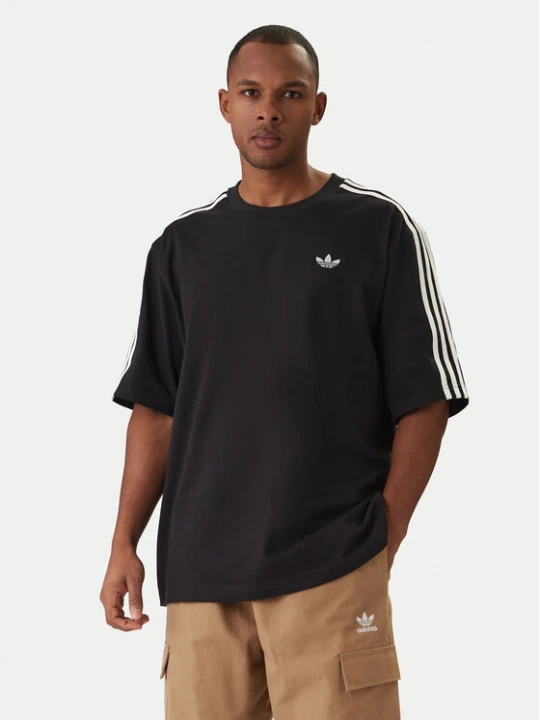 Zdjęcie produktu adidas T-Shirt adicolor 3-Stripes KD4095 Czarny Oversize