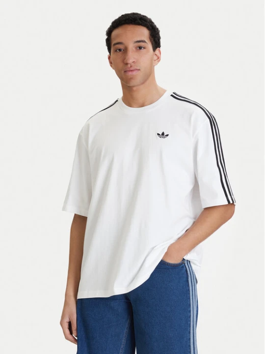 Zdjęcie produktu adidas T-Shirt adicolor 3-Stripes KD4096 Biały Oversize
