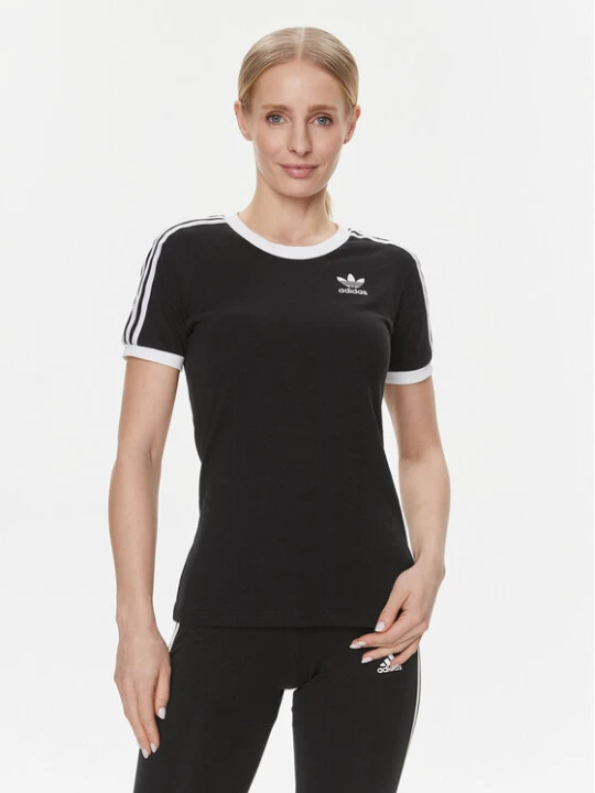 Zdjęcie produktu adidas T-Shirt adicolor Classics 3-Stripes GN2900 Czarny Regular Fit