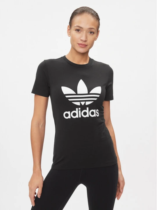 Zdjęcie produktu adidas T-Shirt adicolor Classics Trefoil GN2896 Czarny Standard Fit