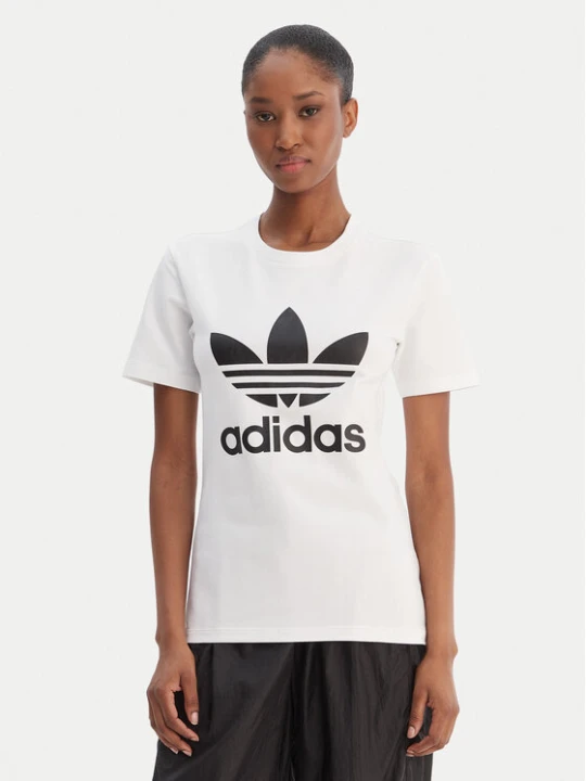 Zdjęcie produktu adidas T-Shirt adicolor Classics Trefoil GN2899 Biały Regular Fit