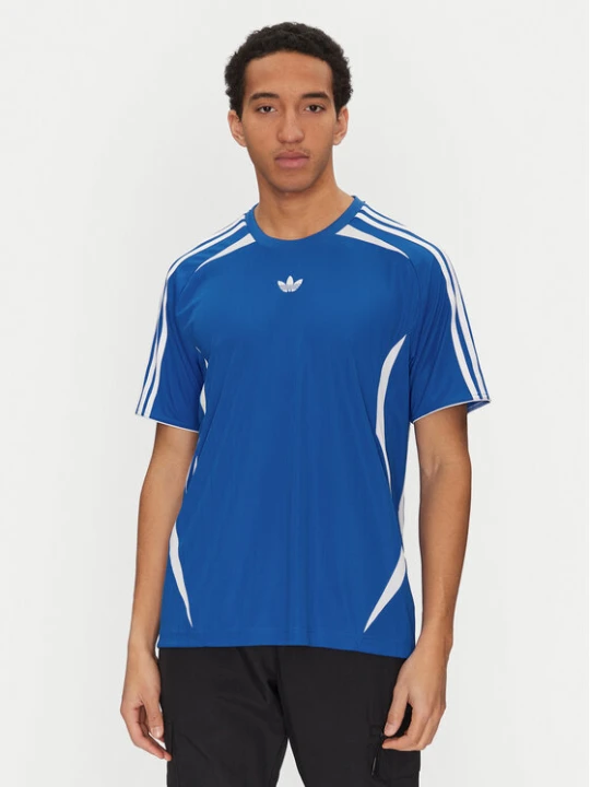 Zdjęcie produktu adidas T-Shirt adicolor Teamgeist JP1114 Niebieski Loose Fit