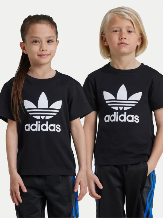 Zdjęcie produktu adidas T-Shirt adicolor Trefoil IY2385 Czarny Regular Fit