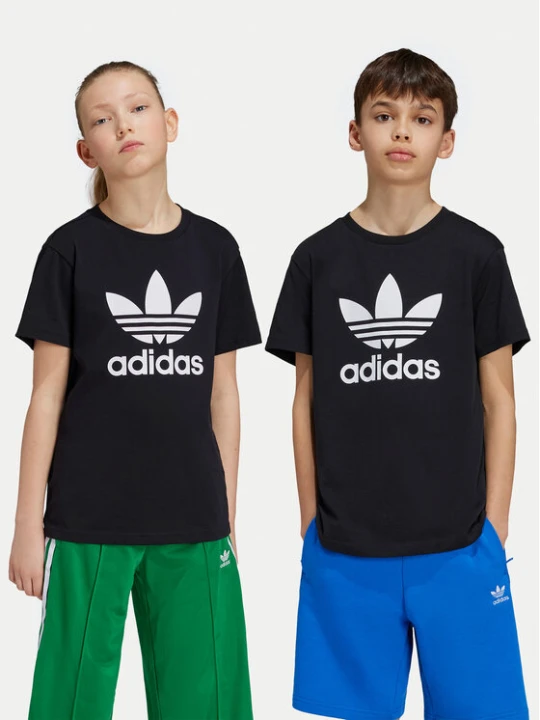 Zdjęcie produktu adidas T-Shirt adicolor Trefoil IY7421 Czarny Regular Fit