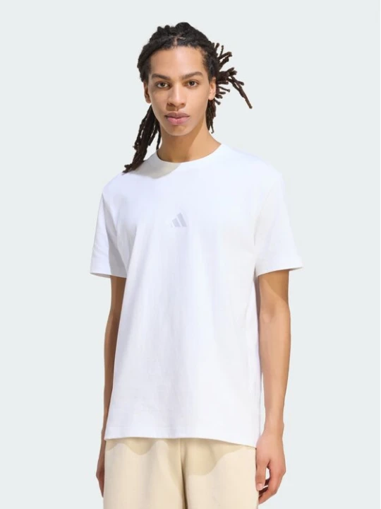 Zdjęcie produktu adidas T-Shirt Adidas Kit Small Logo KX1279 Biały Regular Fit