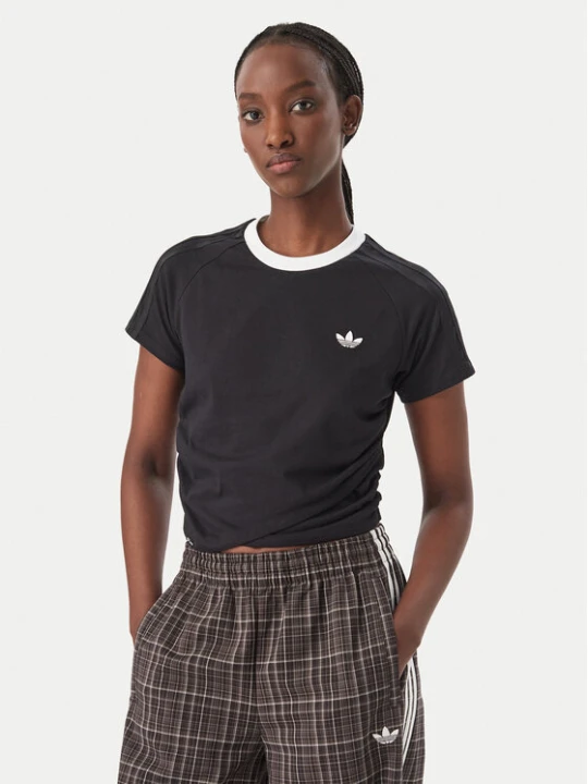 Zdjęcie produktu adidas T-Shirt Adiluna Season 2 X Jennie Layered T-Shirt LD8928 Czarny Regular Fit