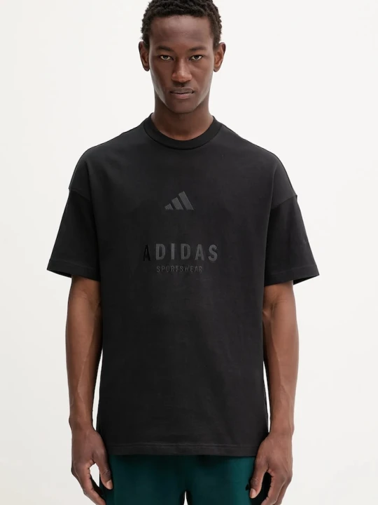 Zdjęcie produktu adidas t-shirt bawełniany All SZN czarny