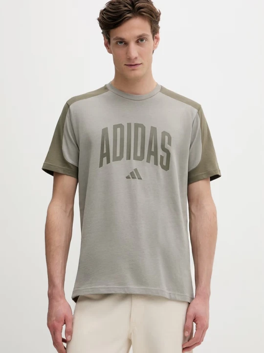 Zdjęcie produktu adidas t-shirt bawełniany Collegiate zielony