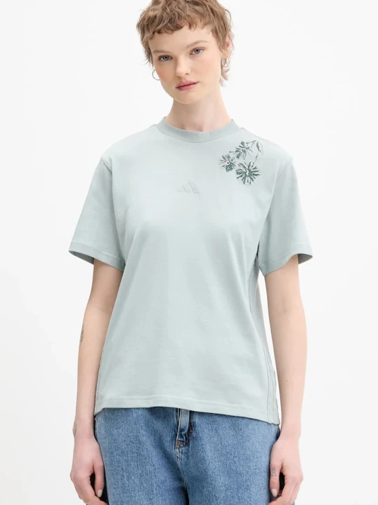 Zdjęcie produktu adidas t-shirt bawełniany zielony