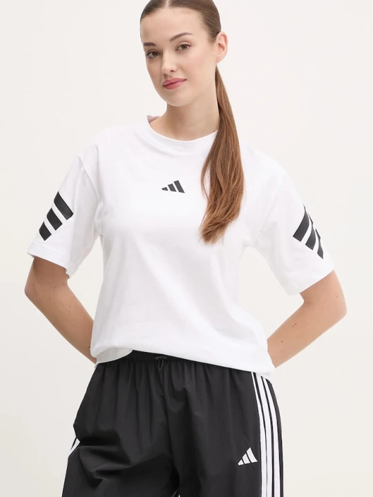 Zdjęcie produktu adidas t-shirt bawełniany Future Icons biały