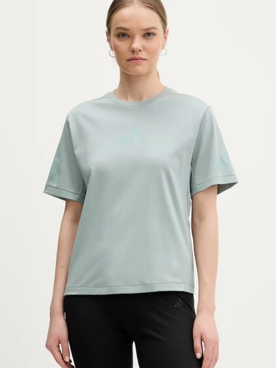 Zdjęcie produktu adidas t-shirt bawełniany Z.N.E turkusowy