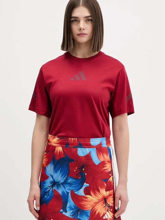 Zdjęcie produktu adidas t-shirt bawełniany Z.N.E bordowy
