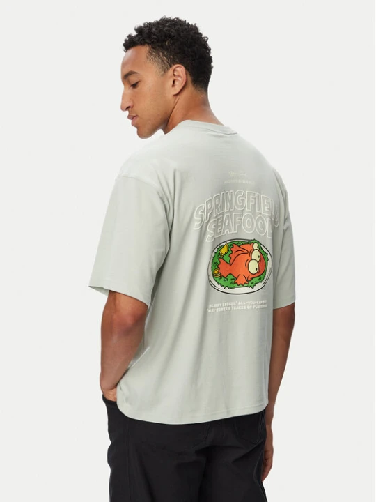 Zdjęcie produktu adidas T-Shirt Blinky Graphic LG5062 Zielony Oversize