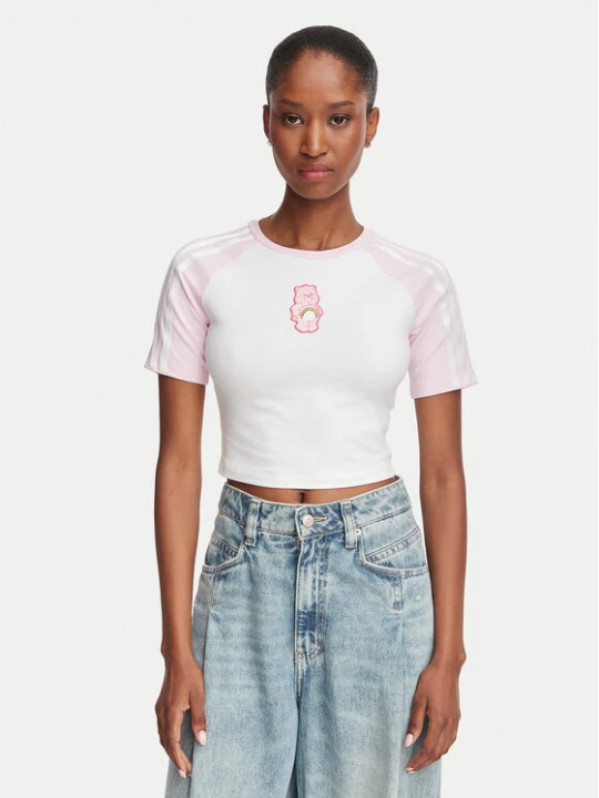 Zdjęcie produktu adidas T-Shirt Care Bears KR9628 Biały Slim Fit