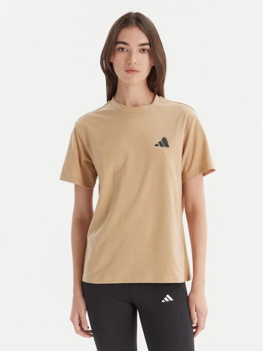 Zdjęcie produktu adidas T-Shirt City Tech Summer Graphic JV8600 Beżowy Regular Fit