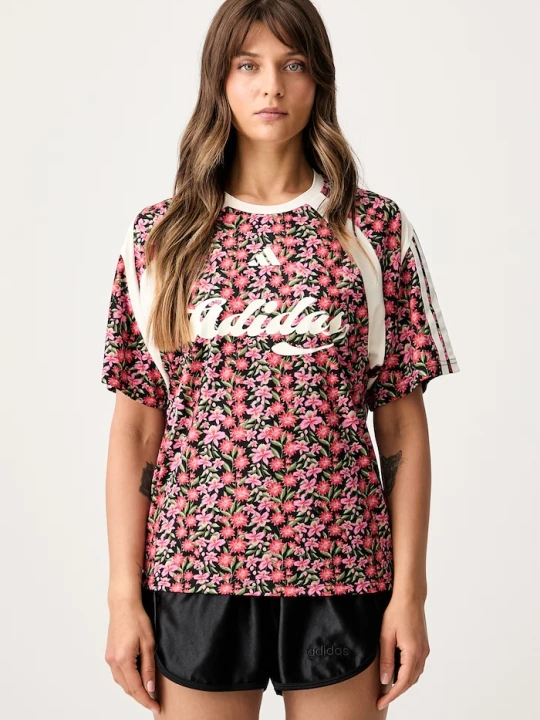 Zdjęcie produktu adidas T-shirt damski x Farm Rio różowy