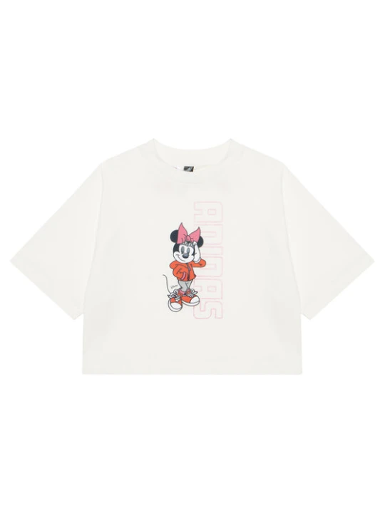 Zdjęcie produktu adidas T-Shirt Disney Minnie Mouse JL9191 Biały Loose Fit