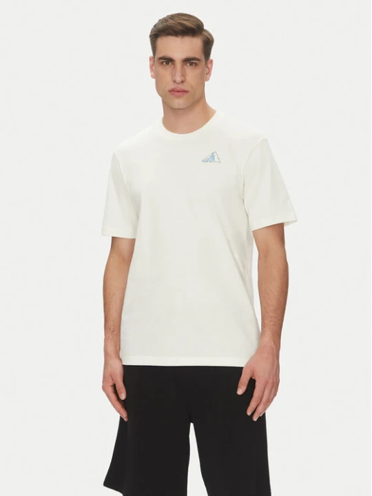 Zdjęcie produktu adidas T-Shirt Earth Day Graphic JI6756 Biały Regular Fit