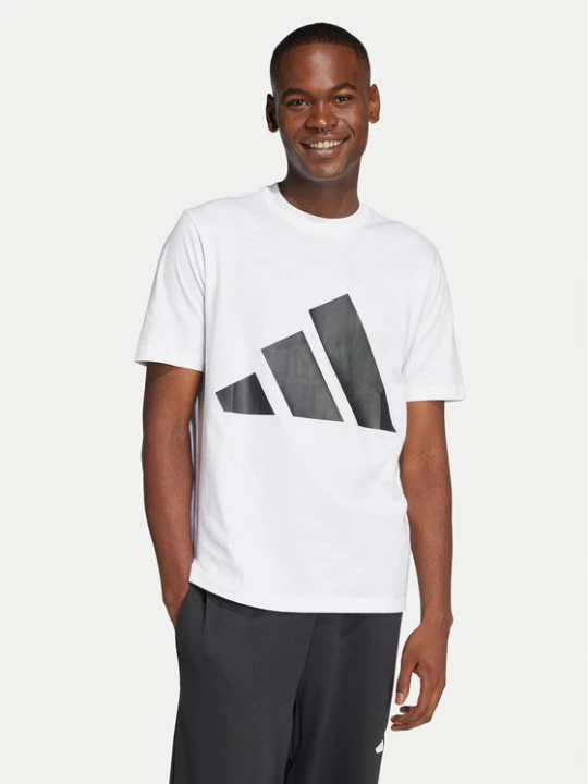 Zdjęcie produktu adidas T-Shirt Essentials Big Logo JE8943 Biały Regular Fit