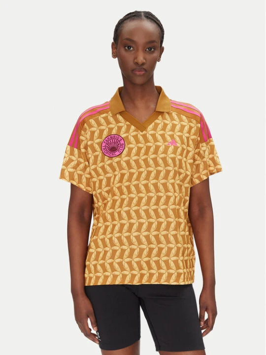 Zdjęcie produktu adidas T-Shirt FARM Rio JD6303 Pomarańczowy Loose Fit